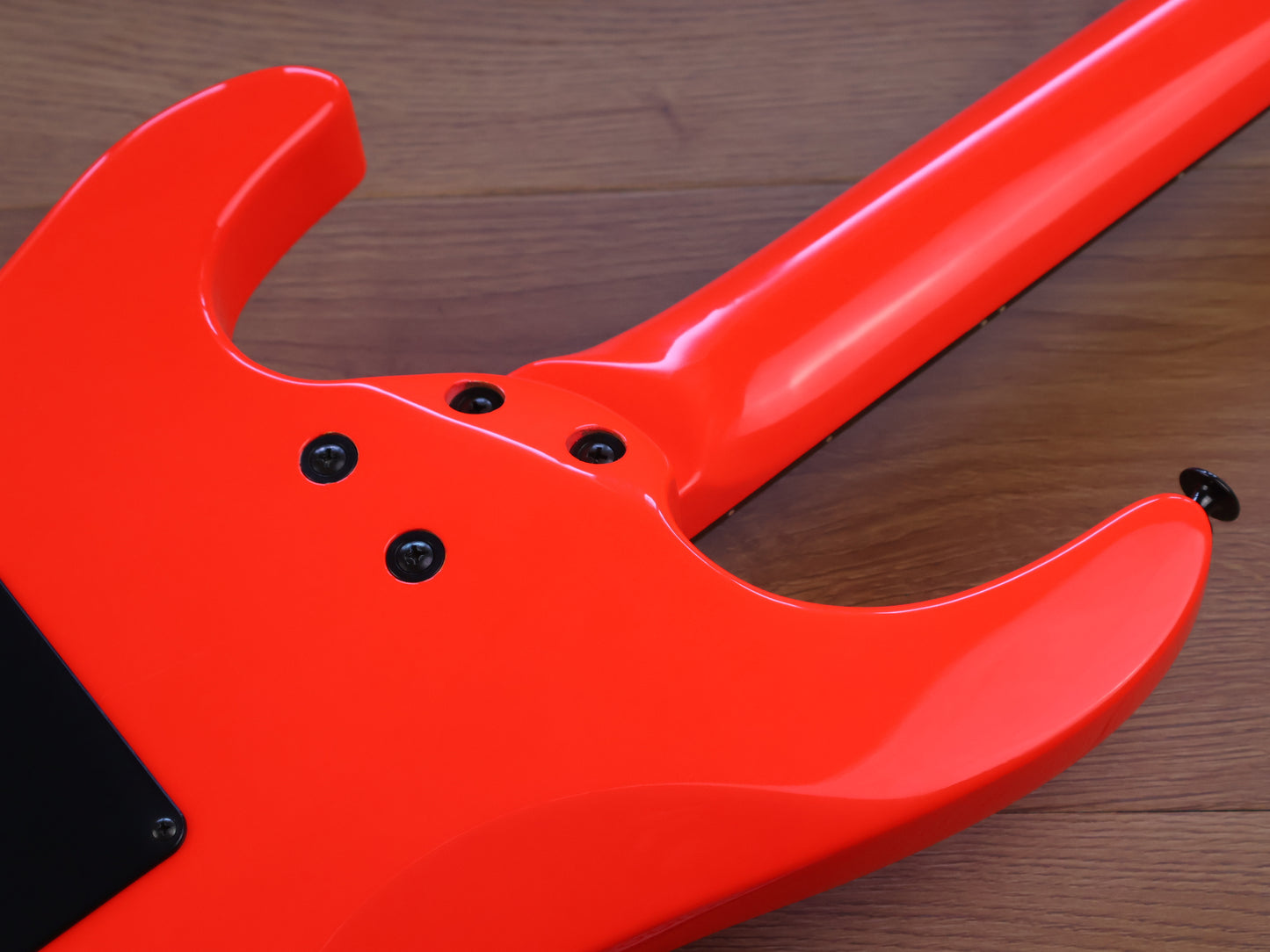 1989 Aria Pro II Magna Series MA-550 HSS Superstrat (Fluro Orange)