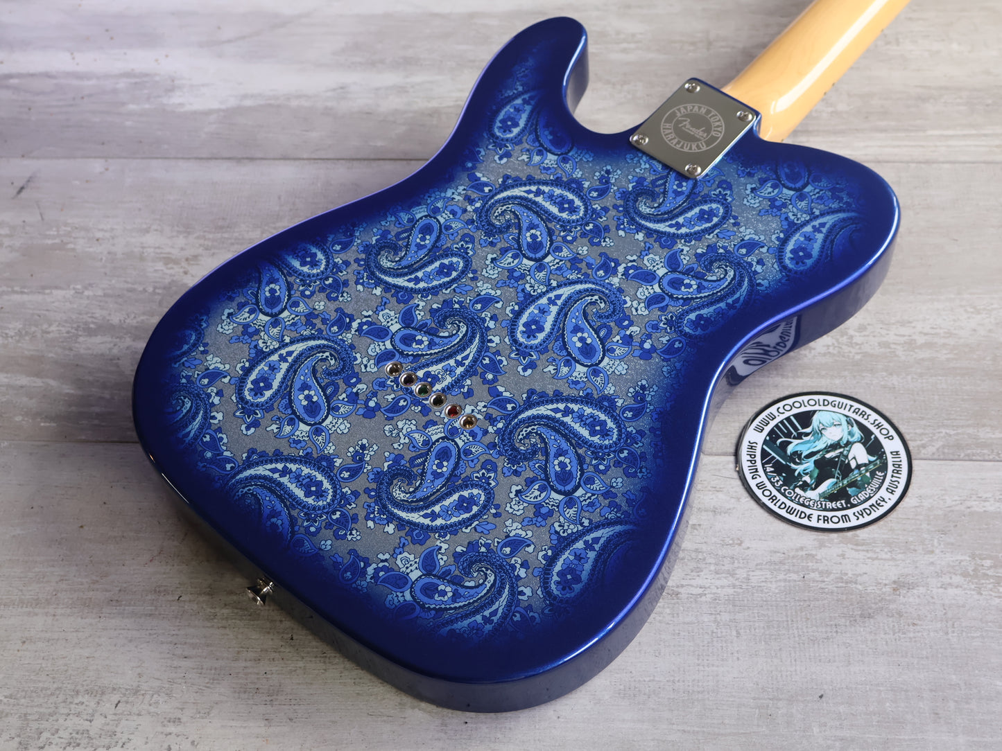 2026 Fender Japan Limited Edition Flagship Telecaster (Indigo Paisley)