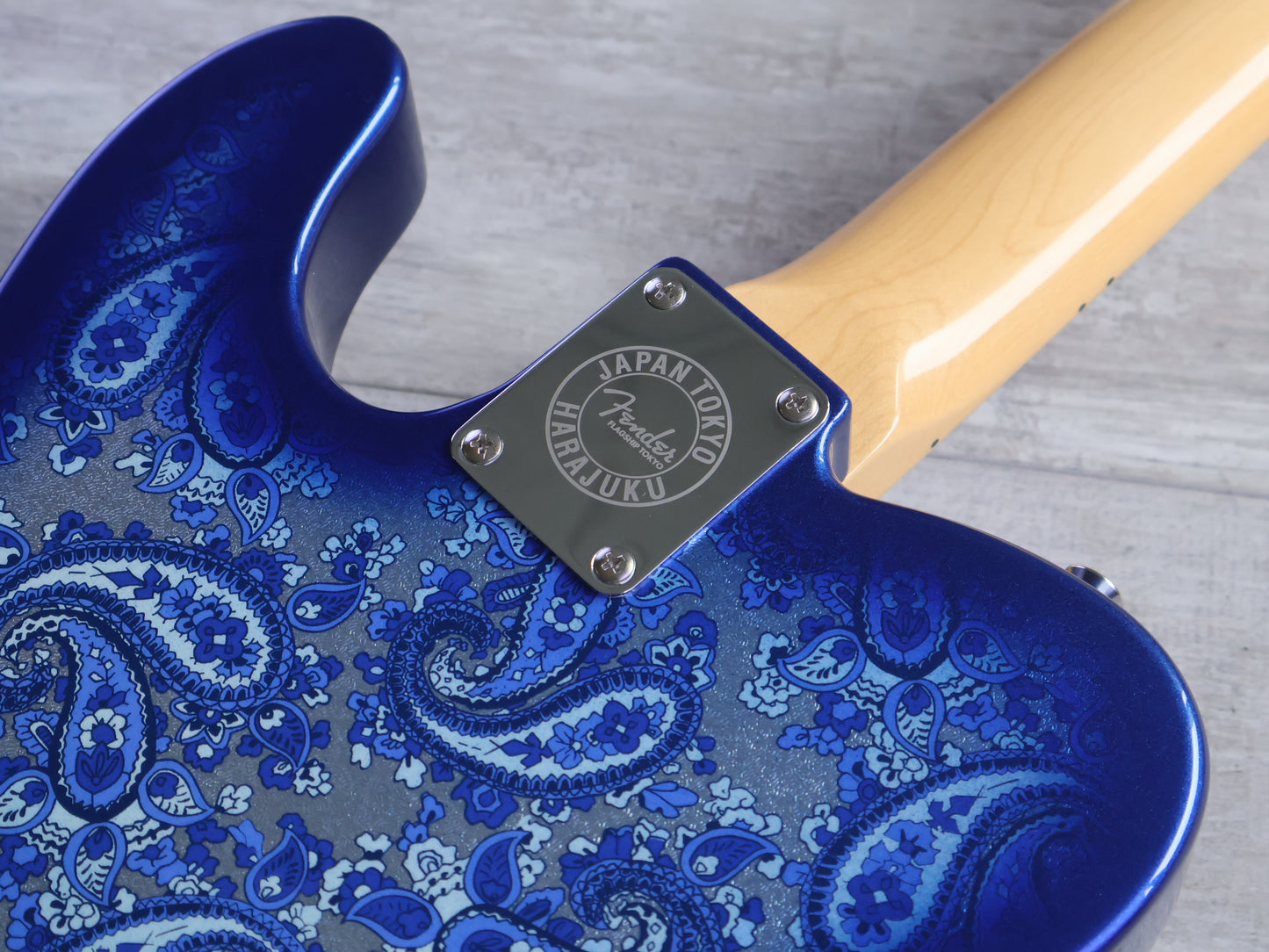 2026 Fender Japan Limited Edition Flagship Telecaster (Indigo Paisley)