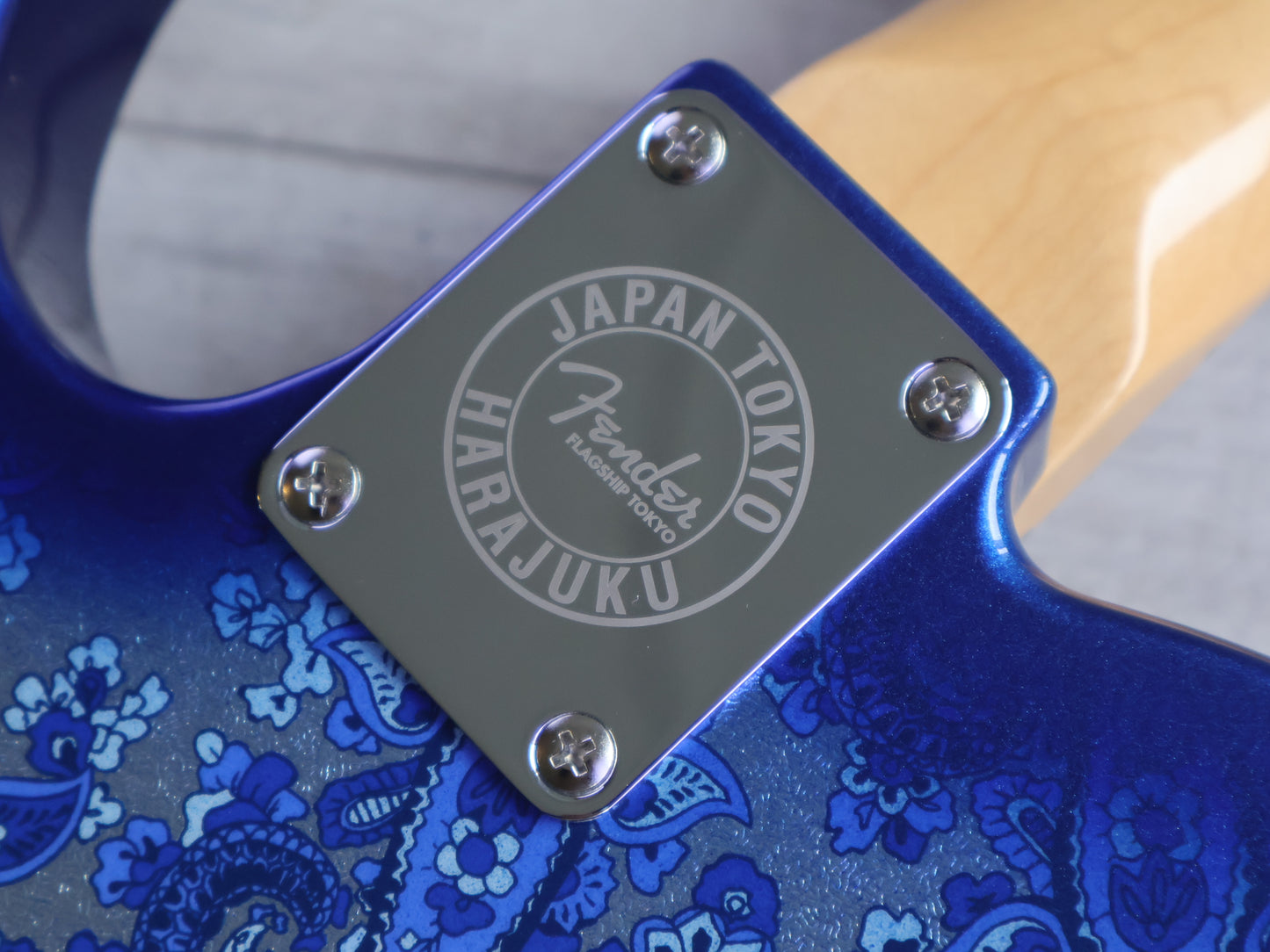2026 Fender Japan Limited Edition Flagship Telecaster (Indigo Paisley)