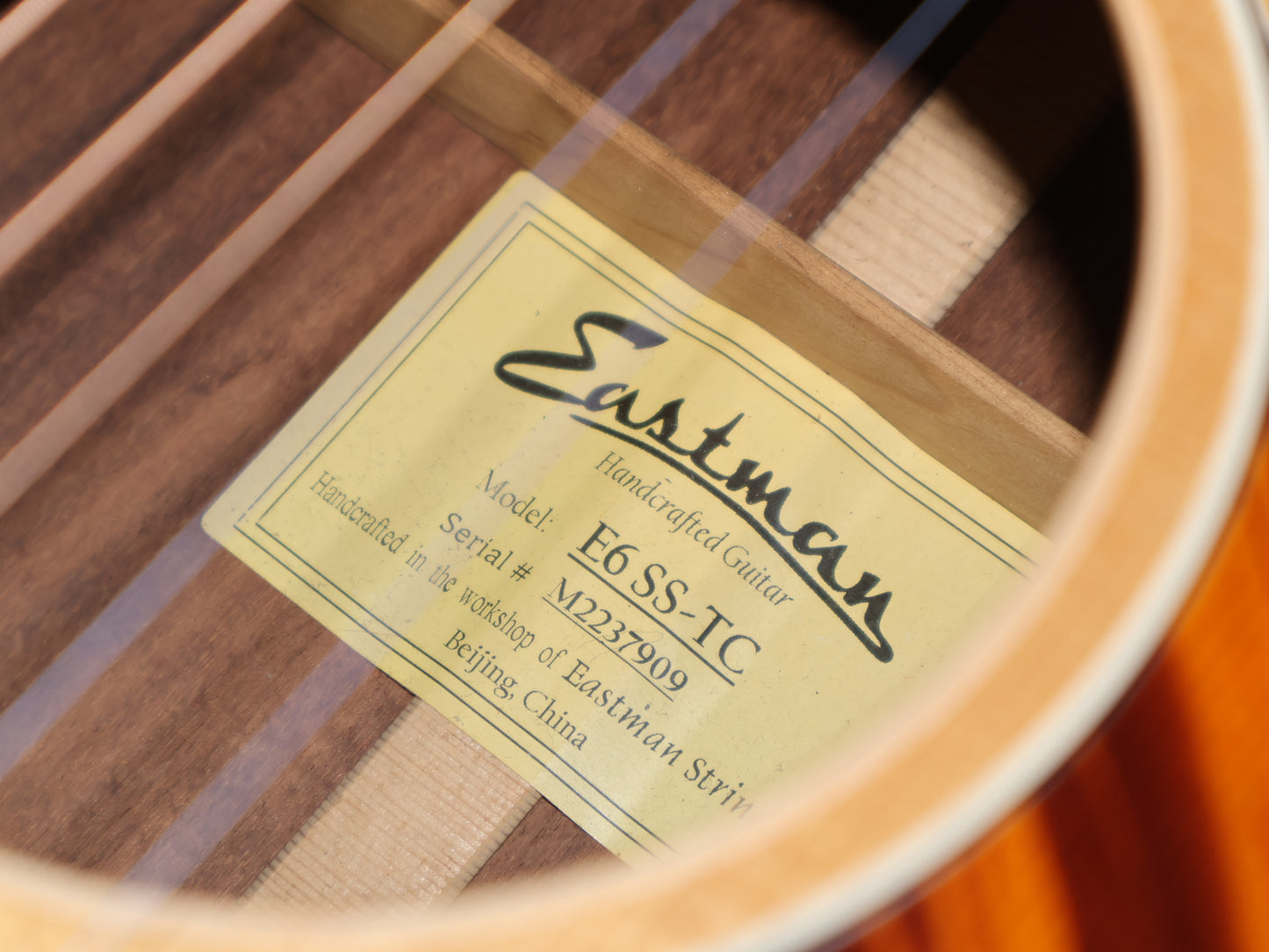 Eastman E6SS-TC Acoustic Guitar