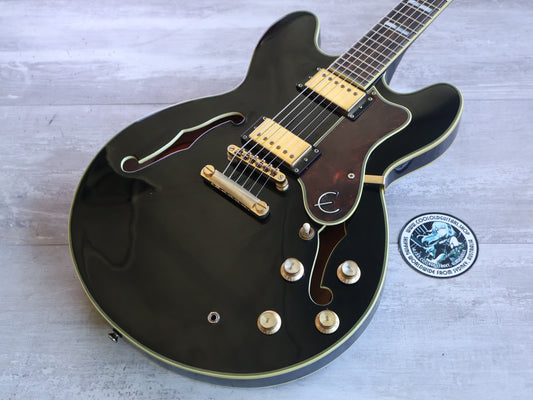 2015 Epiphone Sheraton II Pro Semi Hollowbody (Ebony)