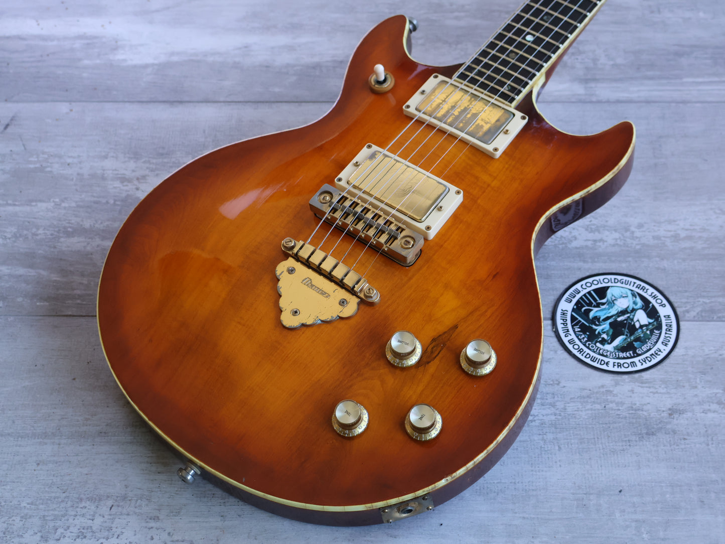 1978 Ibanez Artist Series 2618 Double Cutaway (Antique Violin)