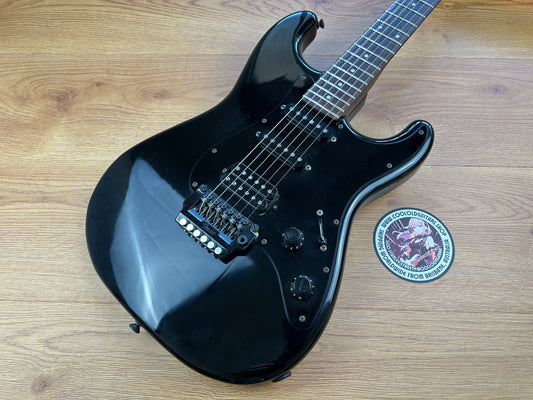 1985 Fender Japan ST-556 A Series Boxer/Contemporary Series Stratocaster (Black)