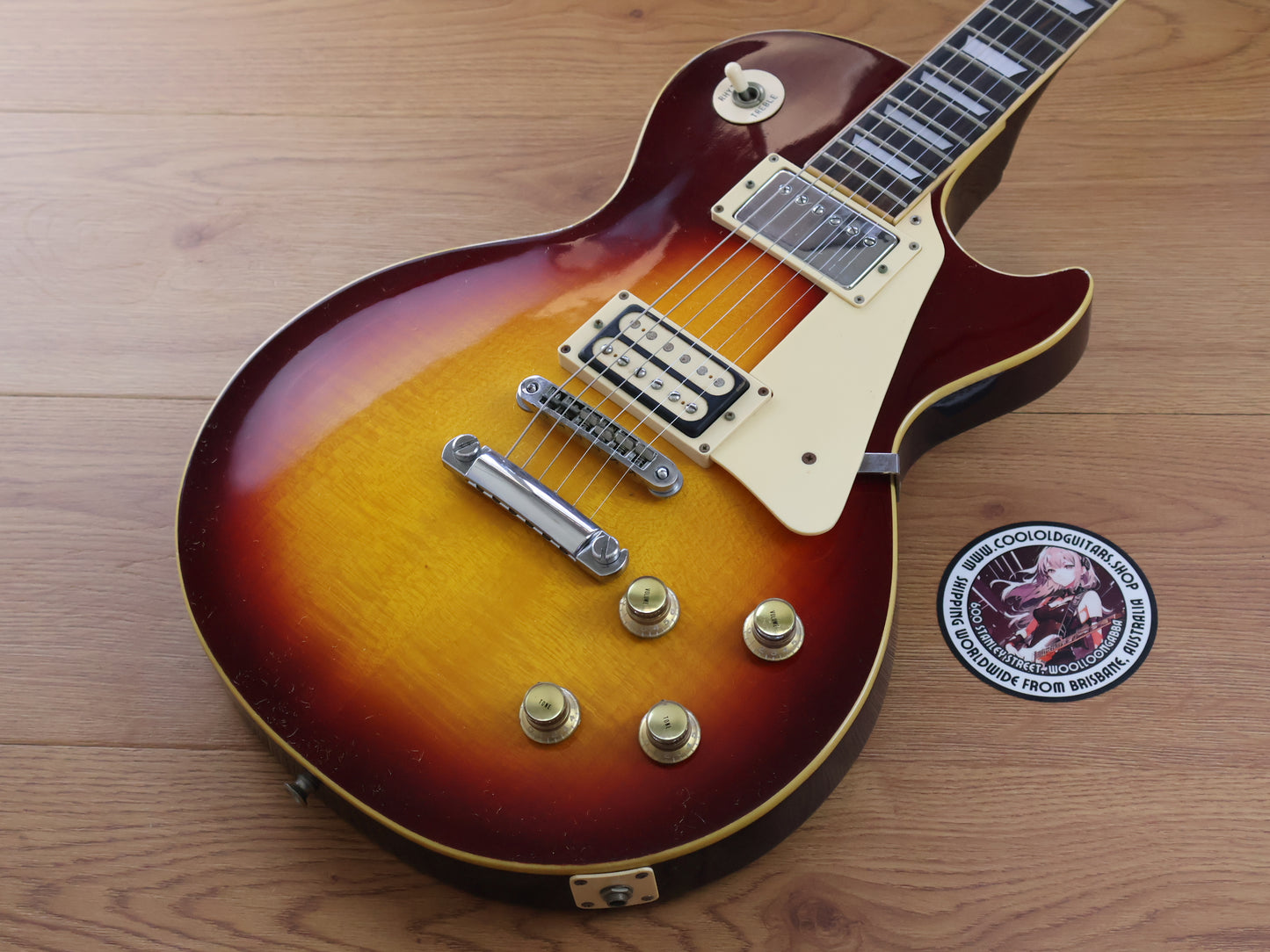 1977 Greco Japan EG-500 Les Paul Standard (Cherry Old Sunburst)