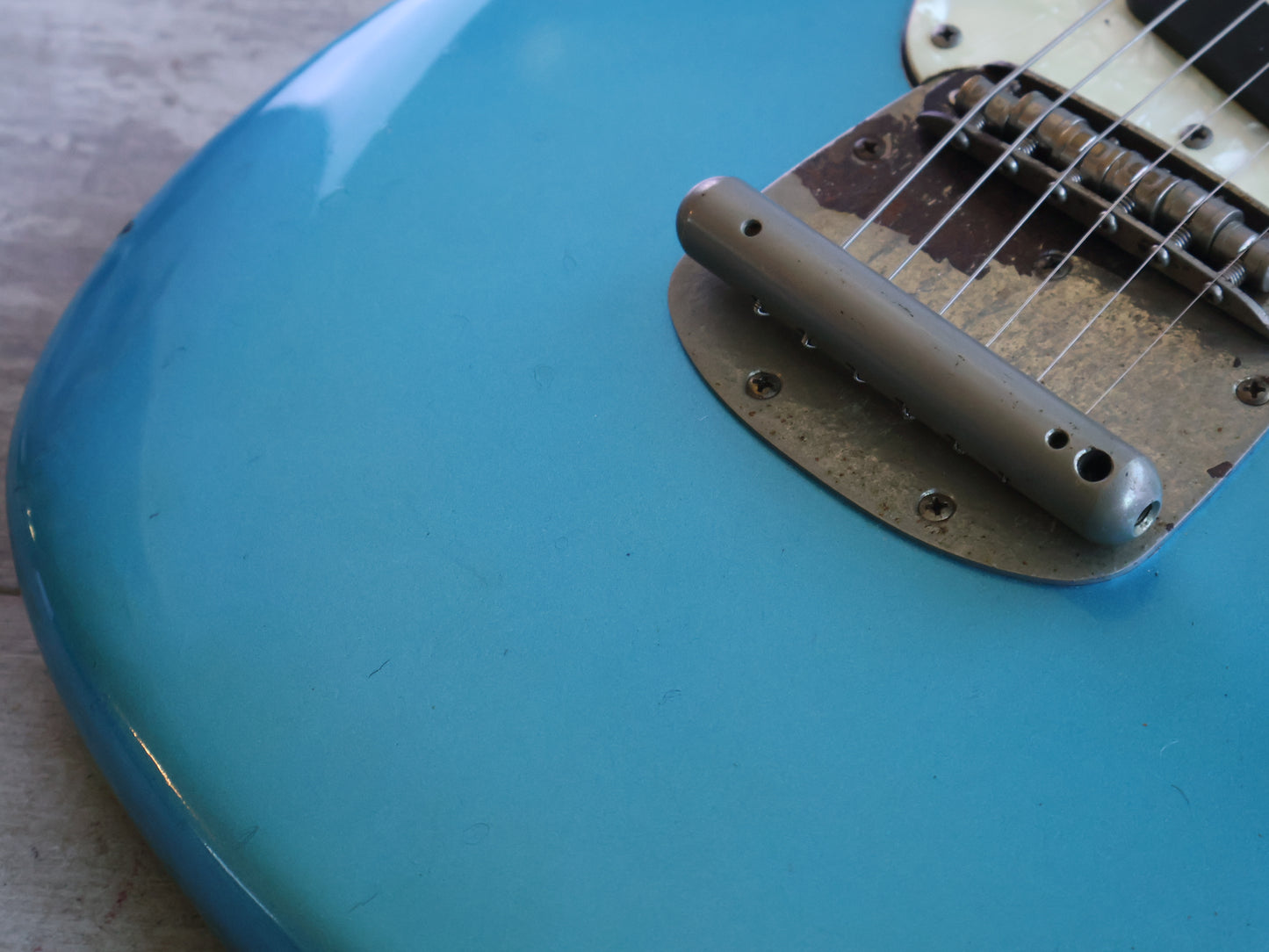 1979 Fernandes Japan FMT-50 Mustang (Lake Placid Blue)