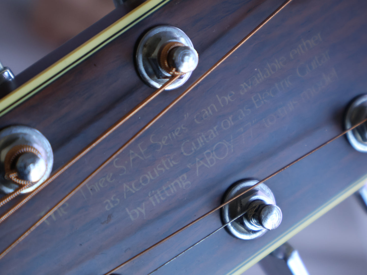 1970's Three S by Suzuki AE30 Dreadnought (Natural)