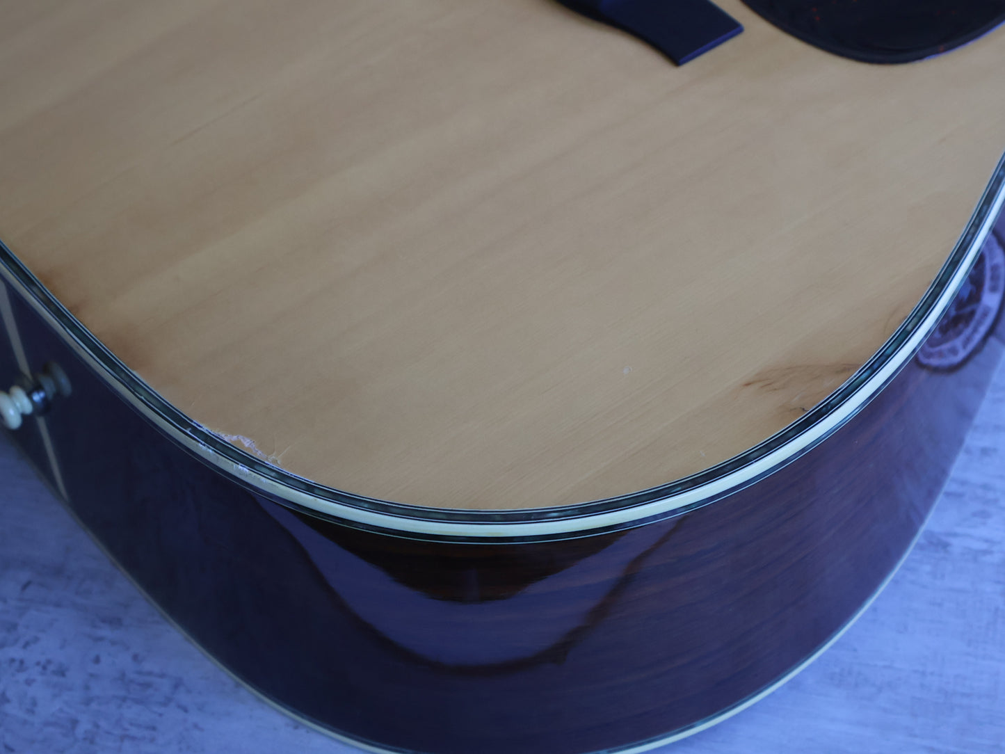 1970's Three S by Suzuki AE30 Dreadnought (Natural)