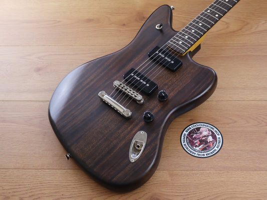 2011 Fender Modern Player Jaguar (Black Transparent)