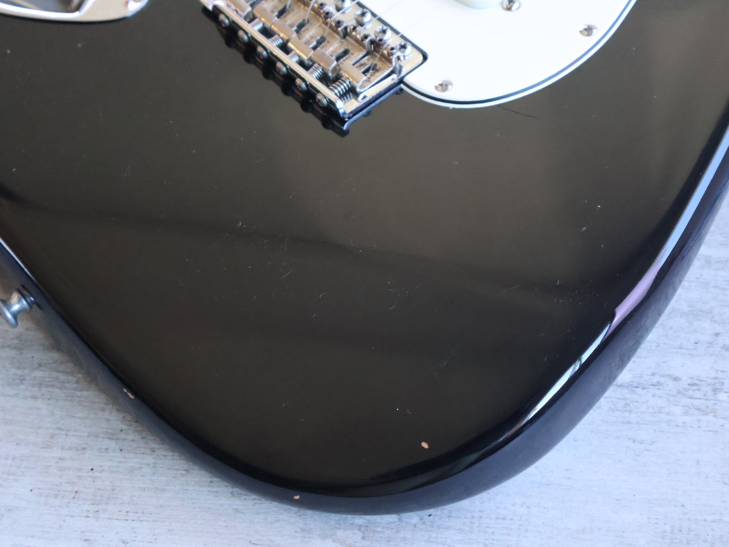 1993 Fender Japan STB-67L '67 Reissue Stratocaster Partso (Black)