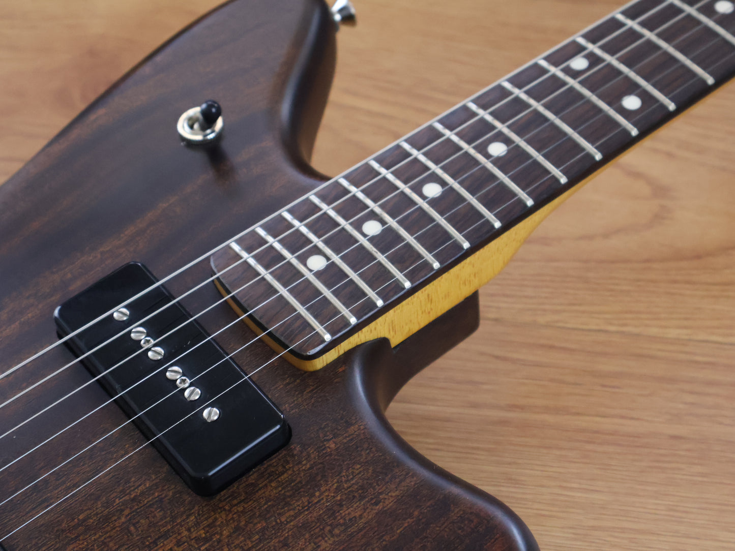 2011 Fender Modern Player Jaguar (Black Transparent)