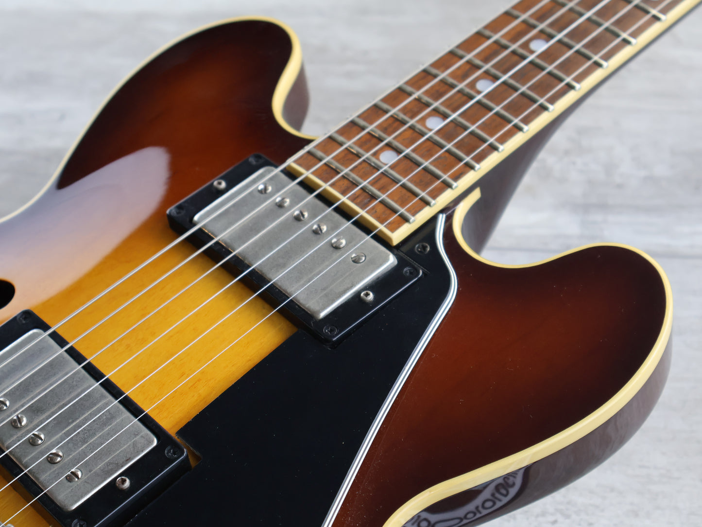 2003 History Japan (by Fujigen) ZMS-CFS ES-339 Semi-Hollowbody (Brown Sunburst)