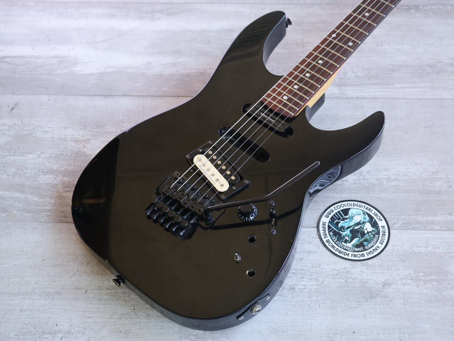 1980's Kramer 610 Superstrat w/Seymour Duncan's (Black)