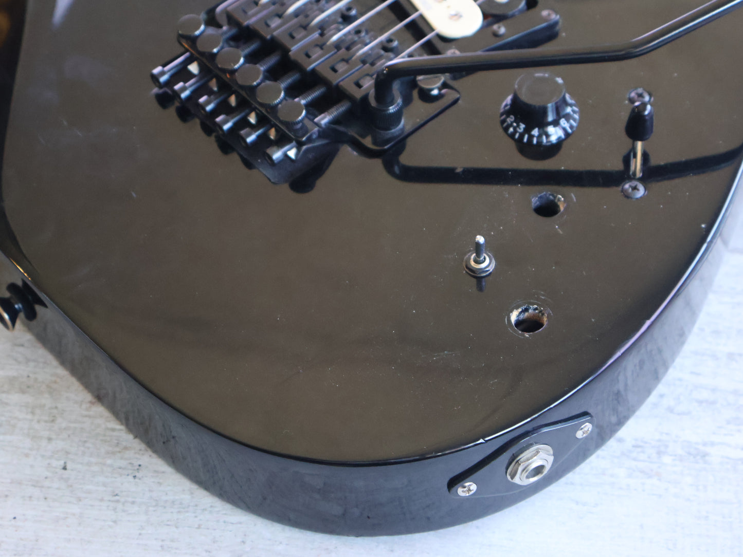 1980's Kramer 610 Superstrat w/Seymour Duncan's (Black)