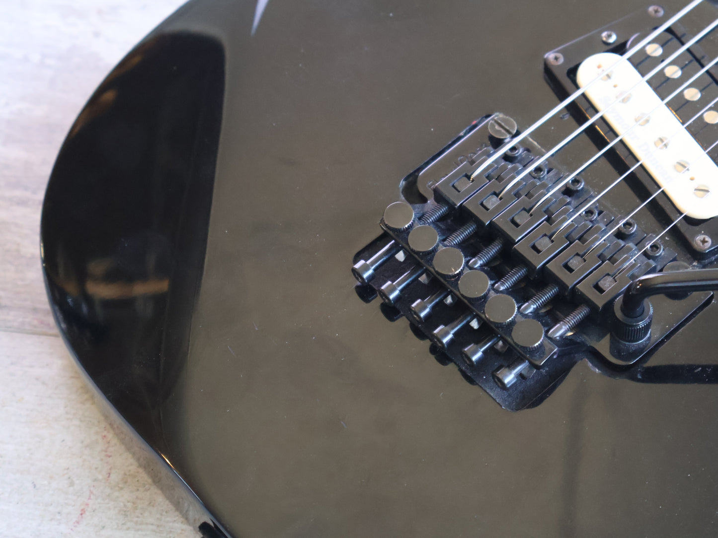 1980's Kramer 610 Superstrat w/Seymour Duncan's (Black)