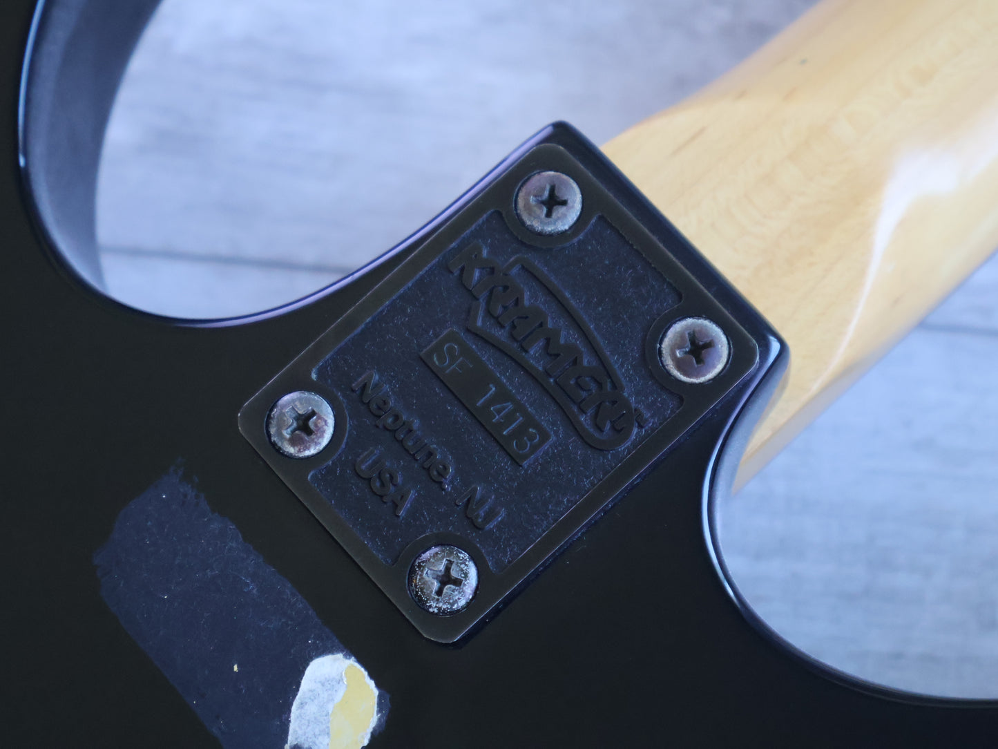 1980's Kramer 610 Superstrat w/Seymour Duncan's (Black)