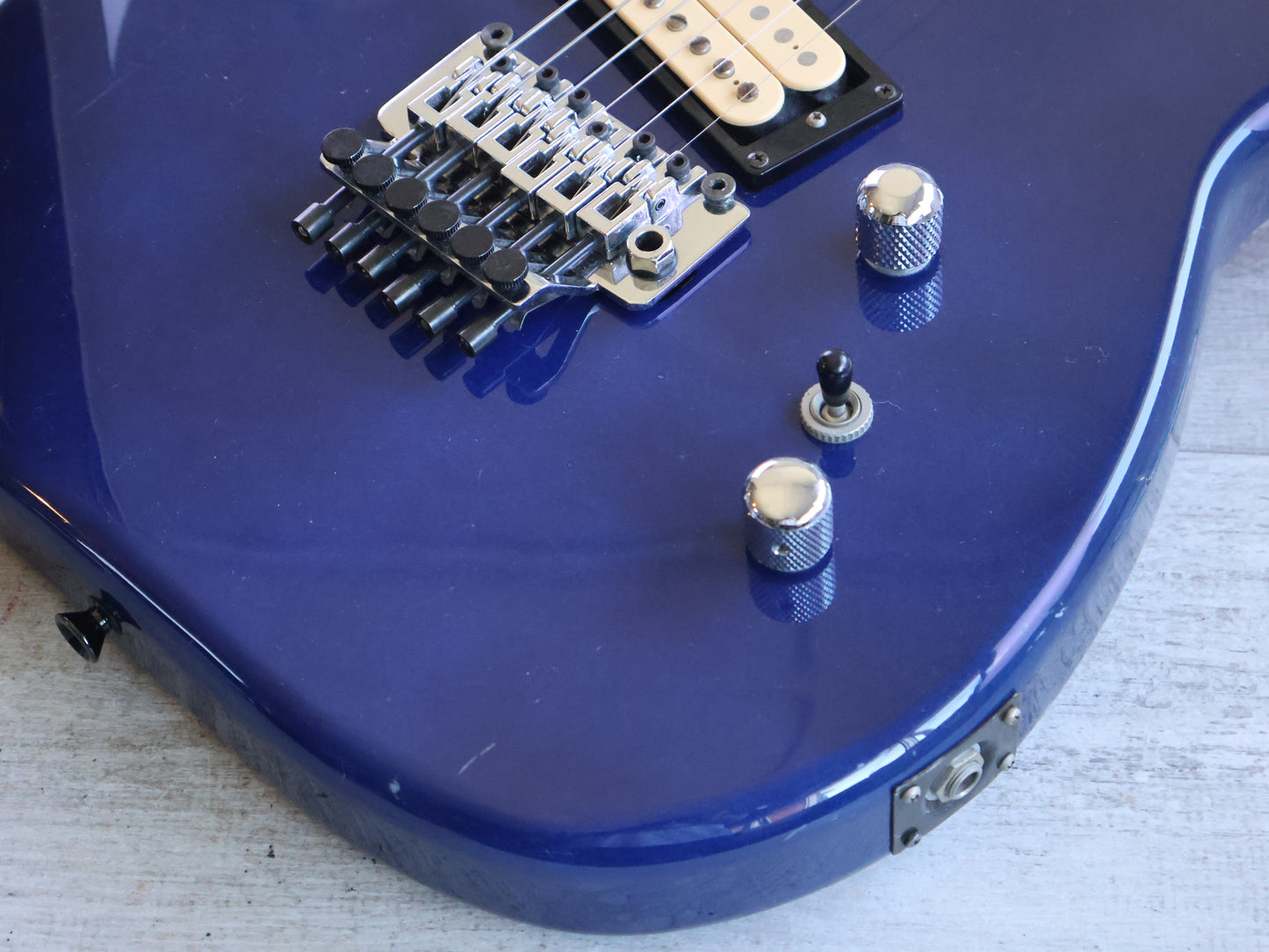 1980's Kramer Japan LK Series Superstrat (Blue)