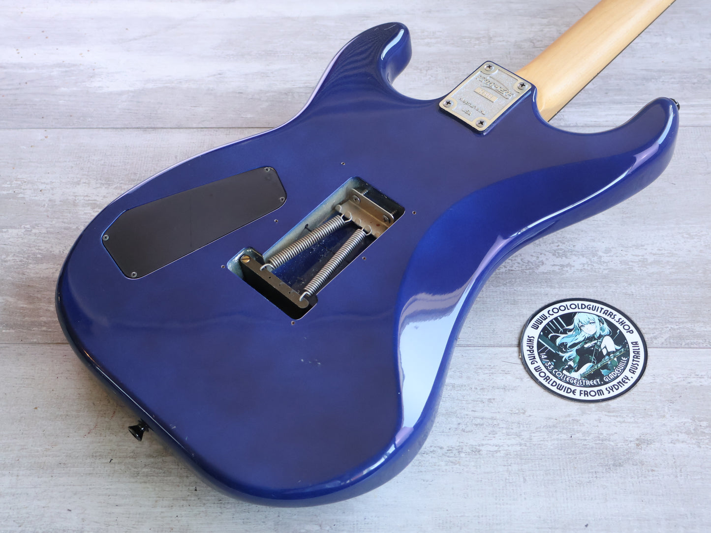 1980's Kramer Japan LK Series Superstrat (Blue)