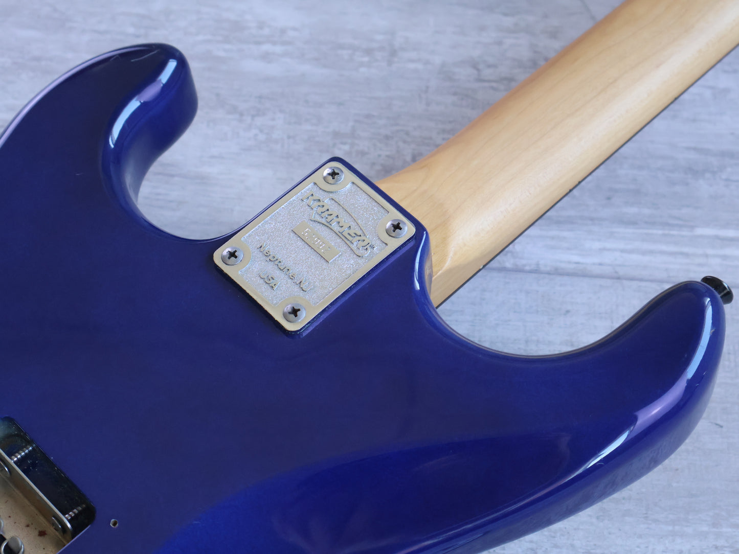 1980's Kramer Japan LK Series Superstrat (Blue)
