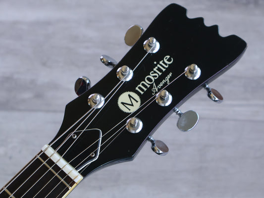 1970's Mosrite Japan Avenger w/Moseley Vibrato (Black)