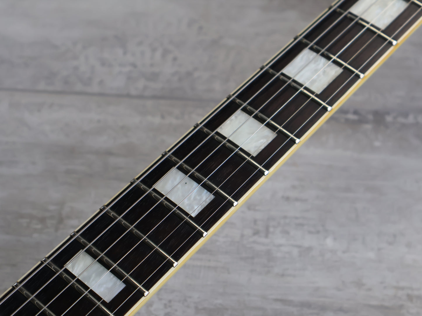 1990 Aria Pro II Japan PE-Deluxe KV Single Cutaway w/Kahler (Ivory)