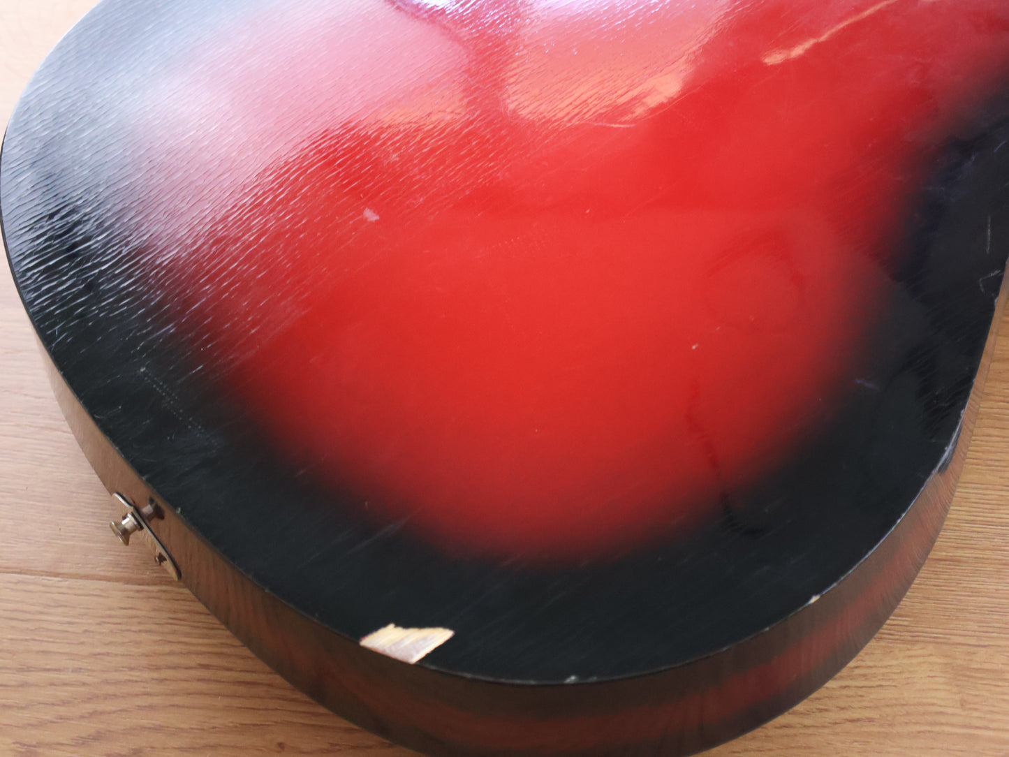 1960's Eko Italy Model 100 Acoustic Archtop (Red Burst)