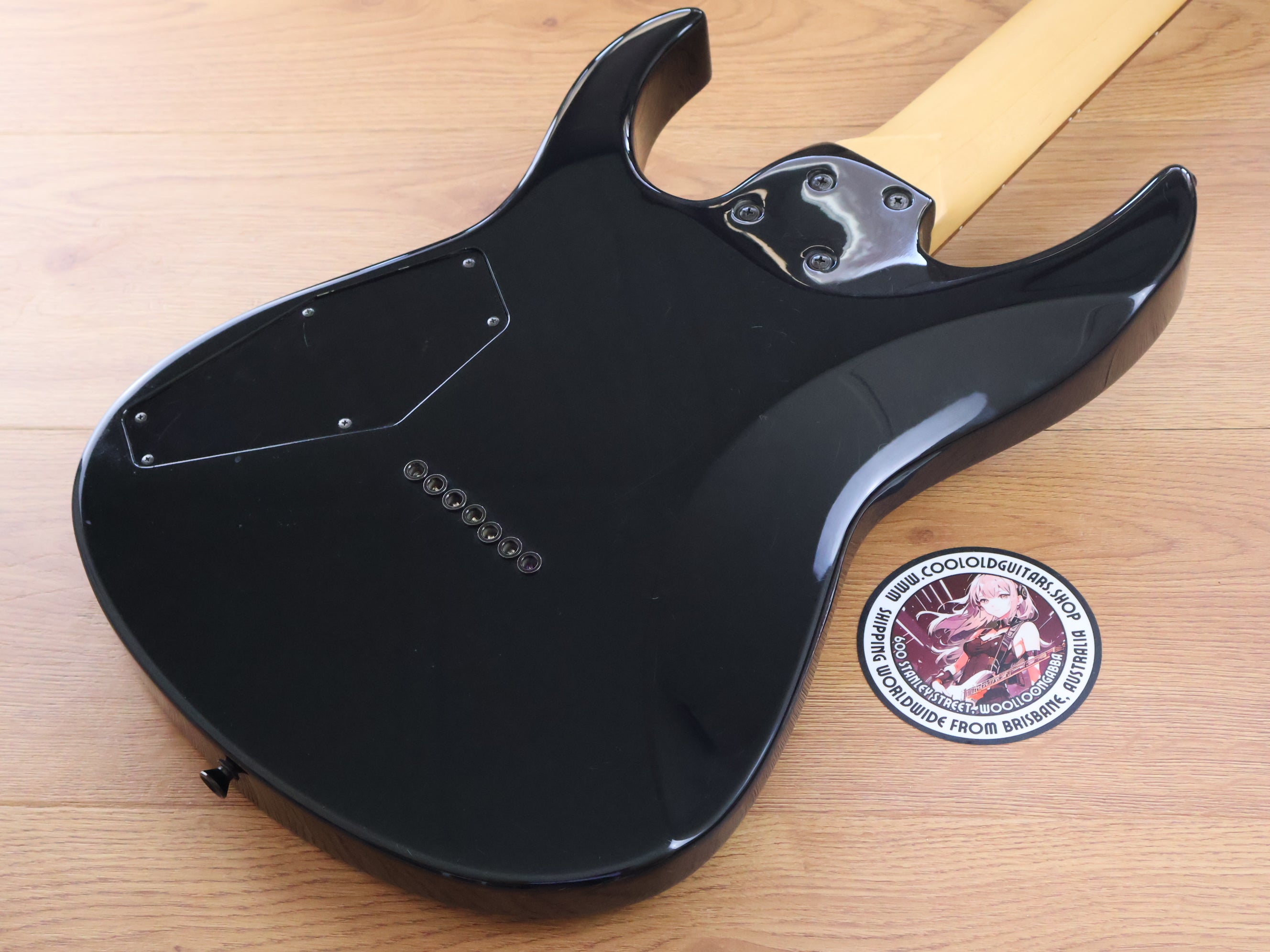 2000's Edwards (by ESP Japan) E-CY-108D7 7-String (Black) – Cool