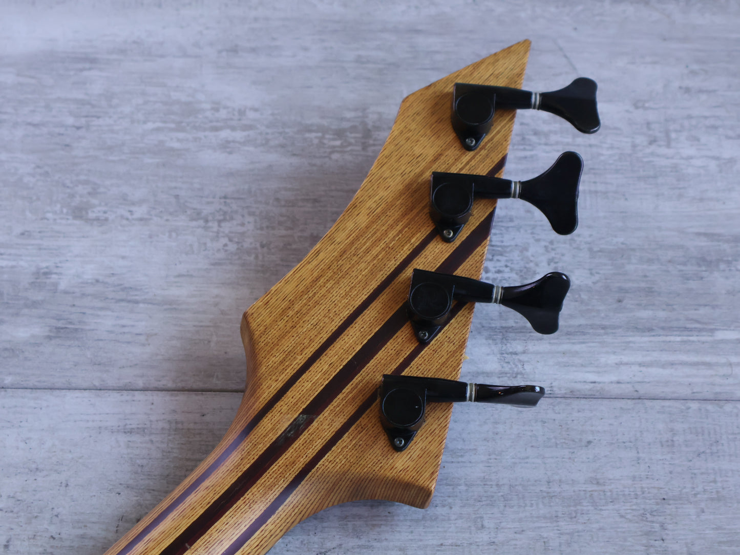 1988 BC Rich Japan "NJ Series' WB-2X Warlock Bass (Black)