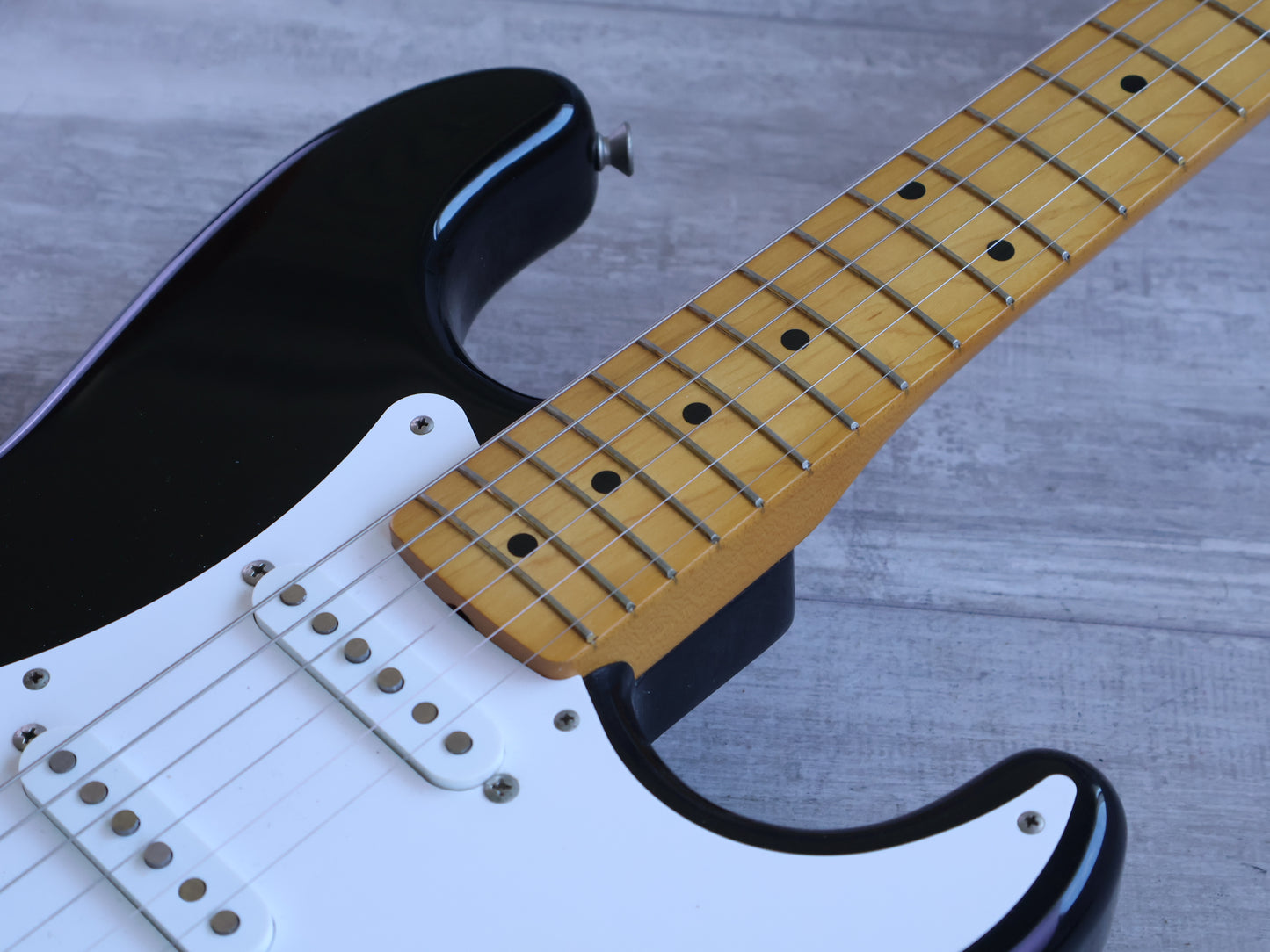 1993 Fender Japan ST57-53 '57 Reissue Stratocaster (Black)