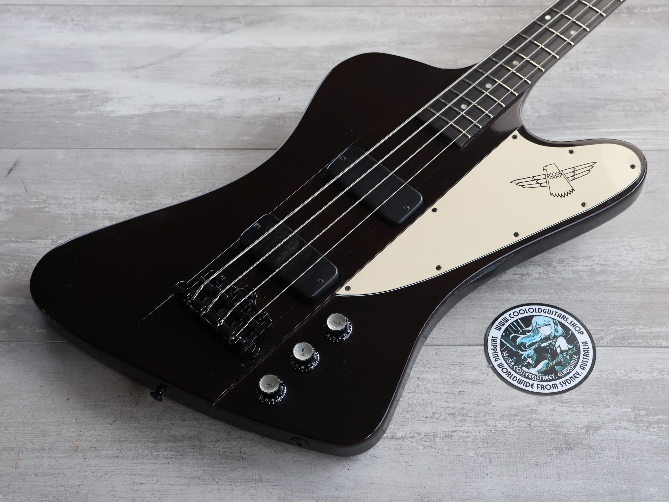 1999 Gibson USA Thunderbird IV Bass (Ebony Stain) – Cool Old Guitars