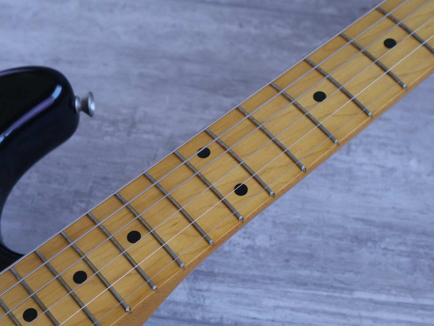 1993 Fender Japan ST57-53 '57 Reissue Stratocaster (Black)
