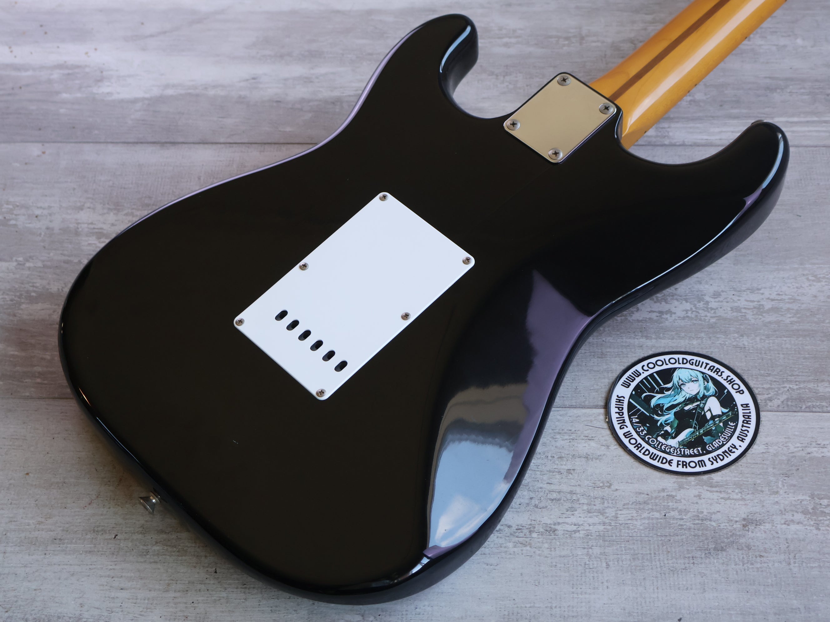 1993 Fender Japan ST57-53 '57 Reissue Stratocaster (Black) – Cool