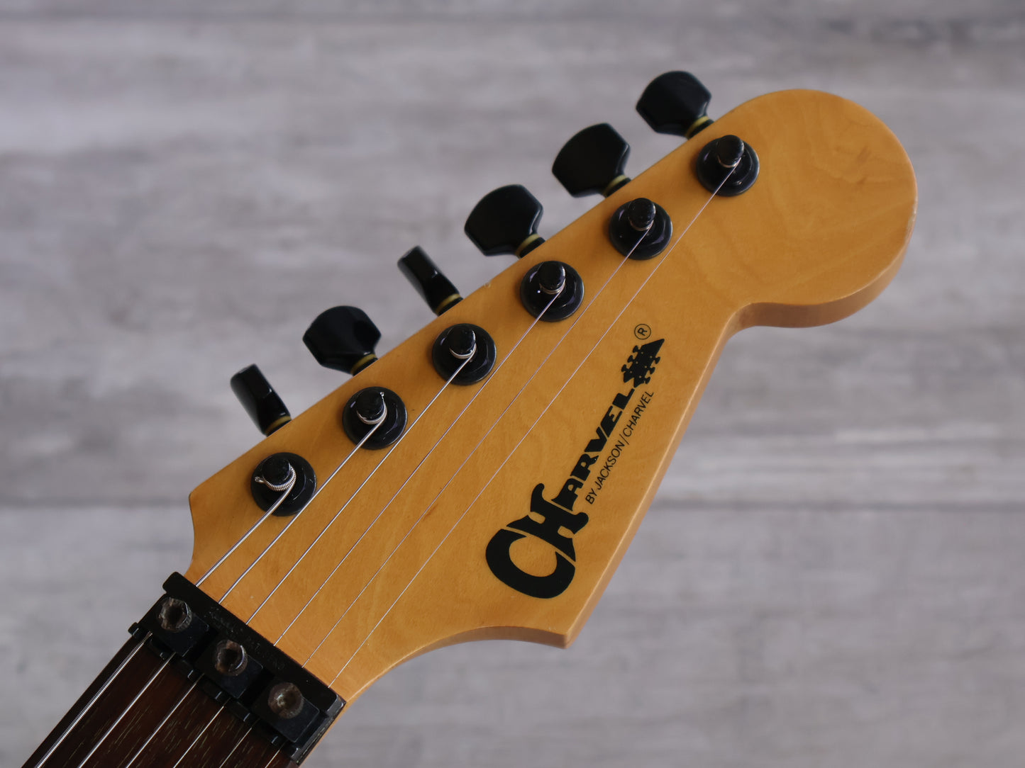 1980's Charvel Jackson Japanese Market Model 3DR Superstrat (Black)