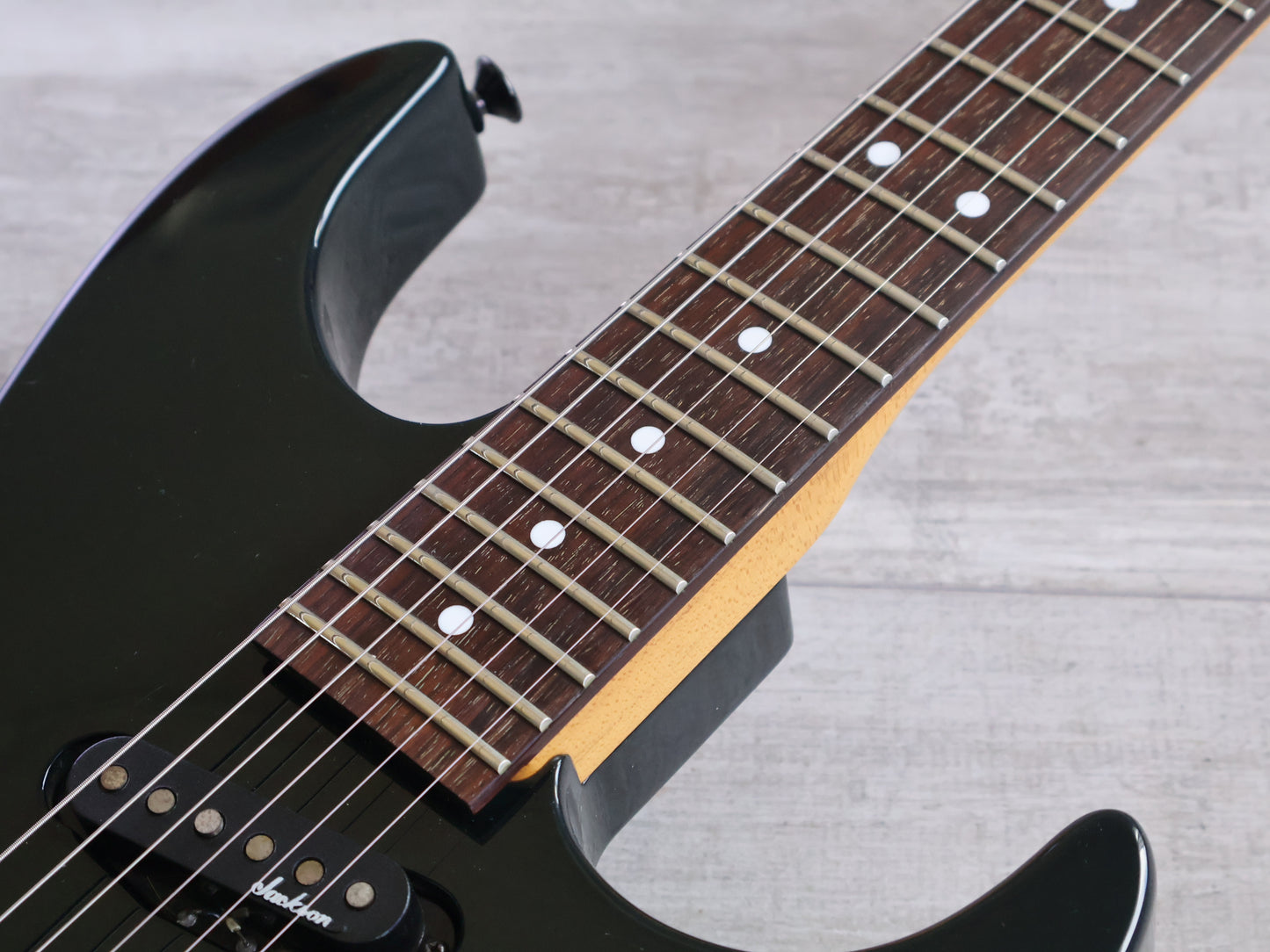 1980's Charvel Jackson Japanese Market Model 3DR Superstrat (Black)