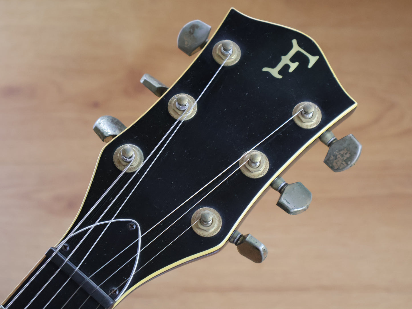 1988 Fernandes Japan MV-95HT Hotei Model Signature Guitar (Black)