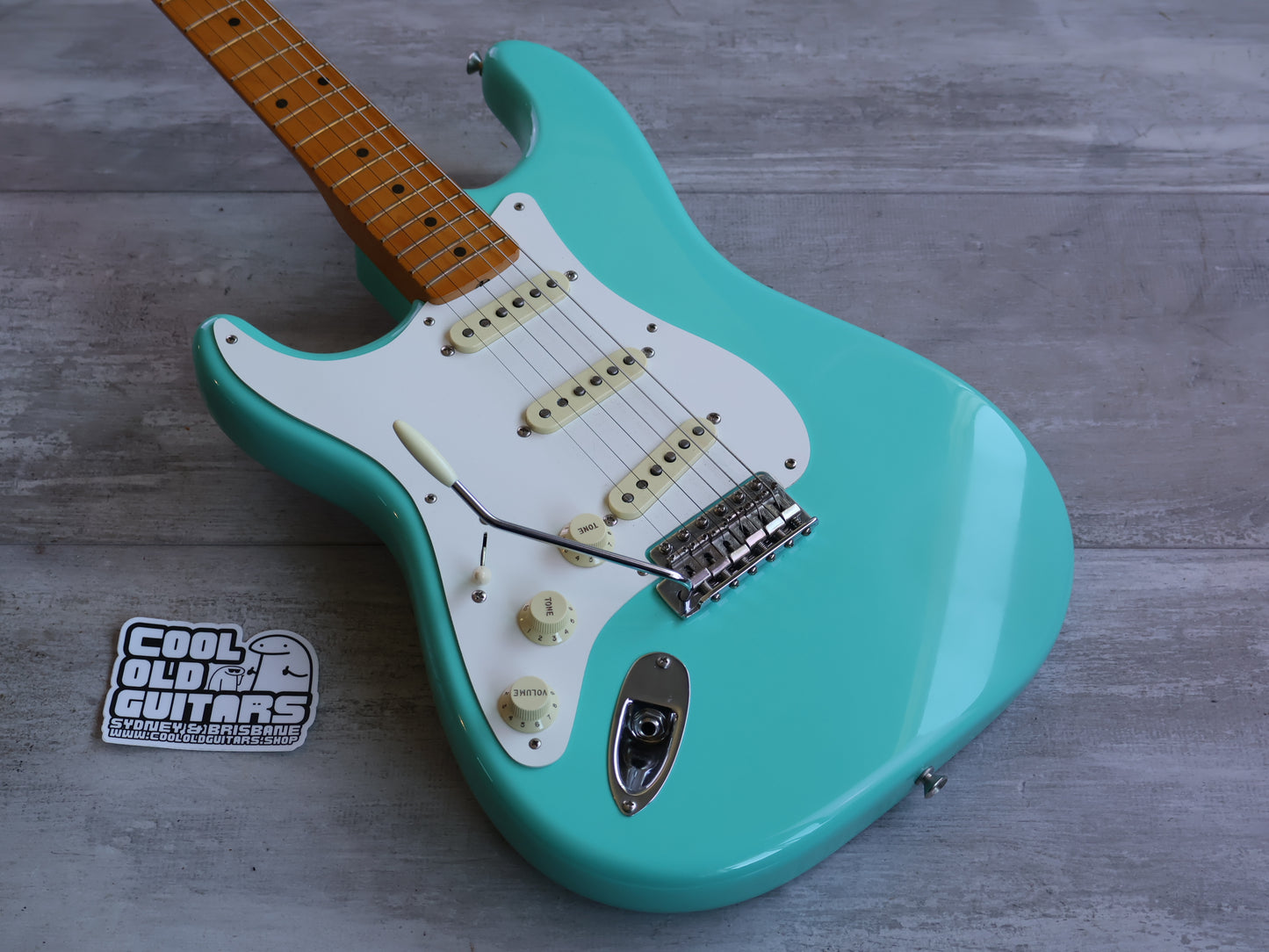 2022 American Vintage II 1957 LH Left Handed Stratocaster (Sea Foam Green)
