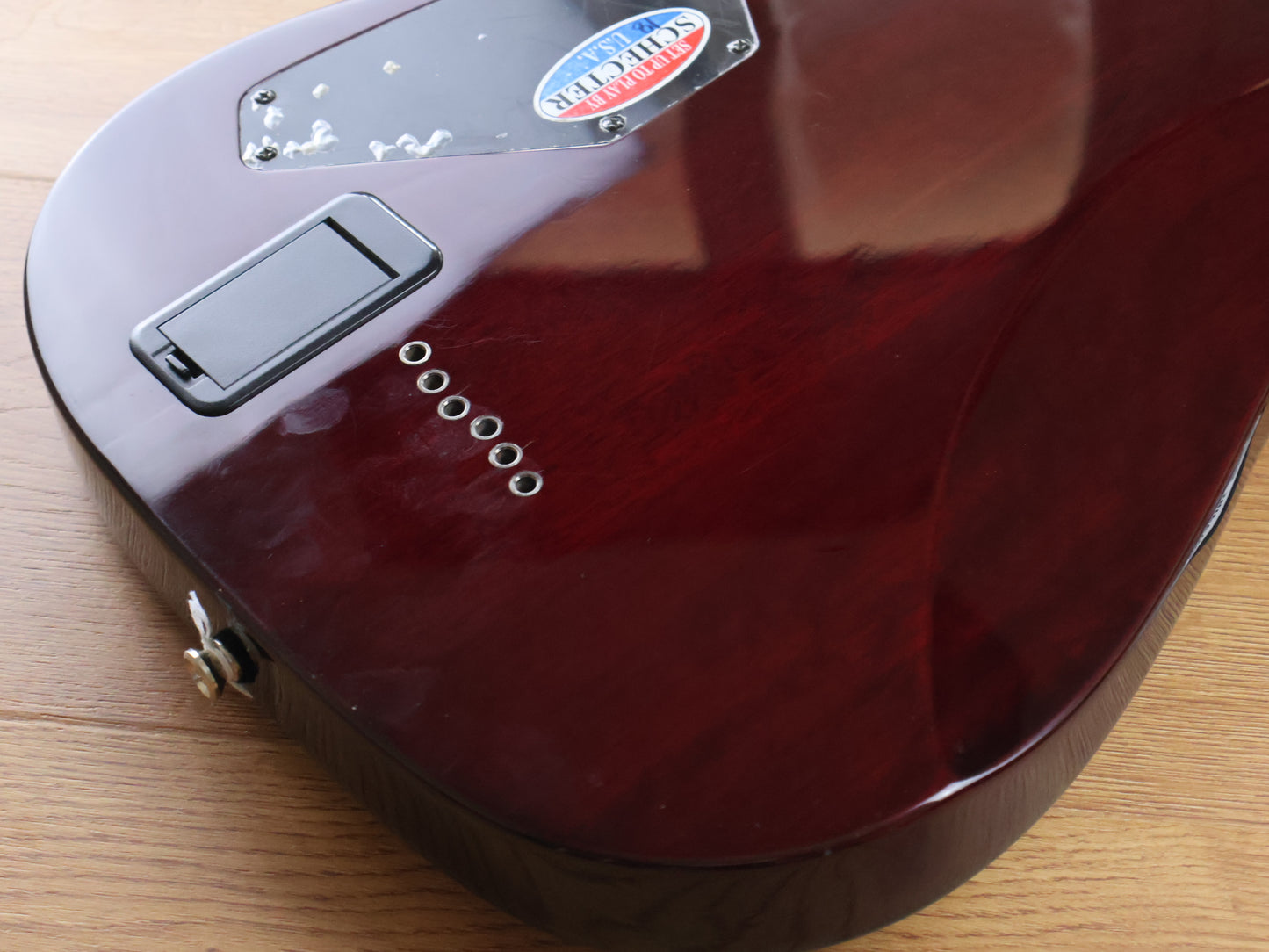 2010 Schecter Hellraiser C-1 w/EMG's (Black Cherry)