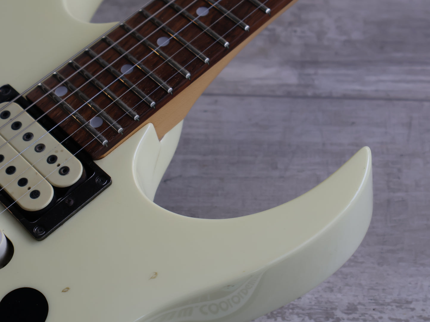 1997 Ibanez Japan PGM30 Paul Gilbert Signature Model (White)