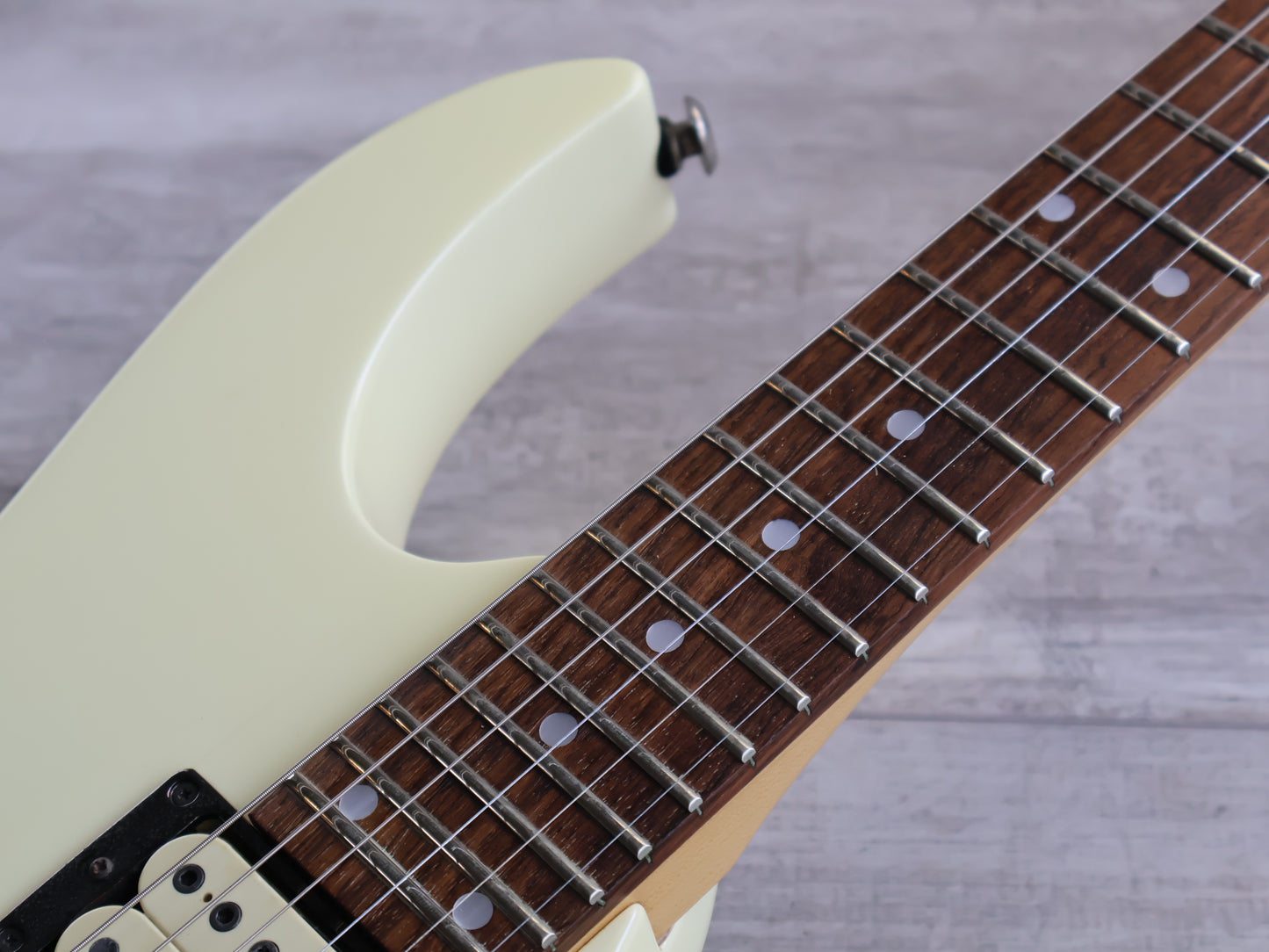 1997 Ibanez Japan PGM30 Paul Gilbert Signature Model (White)