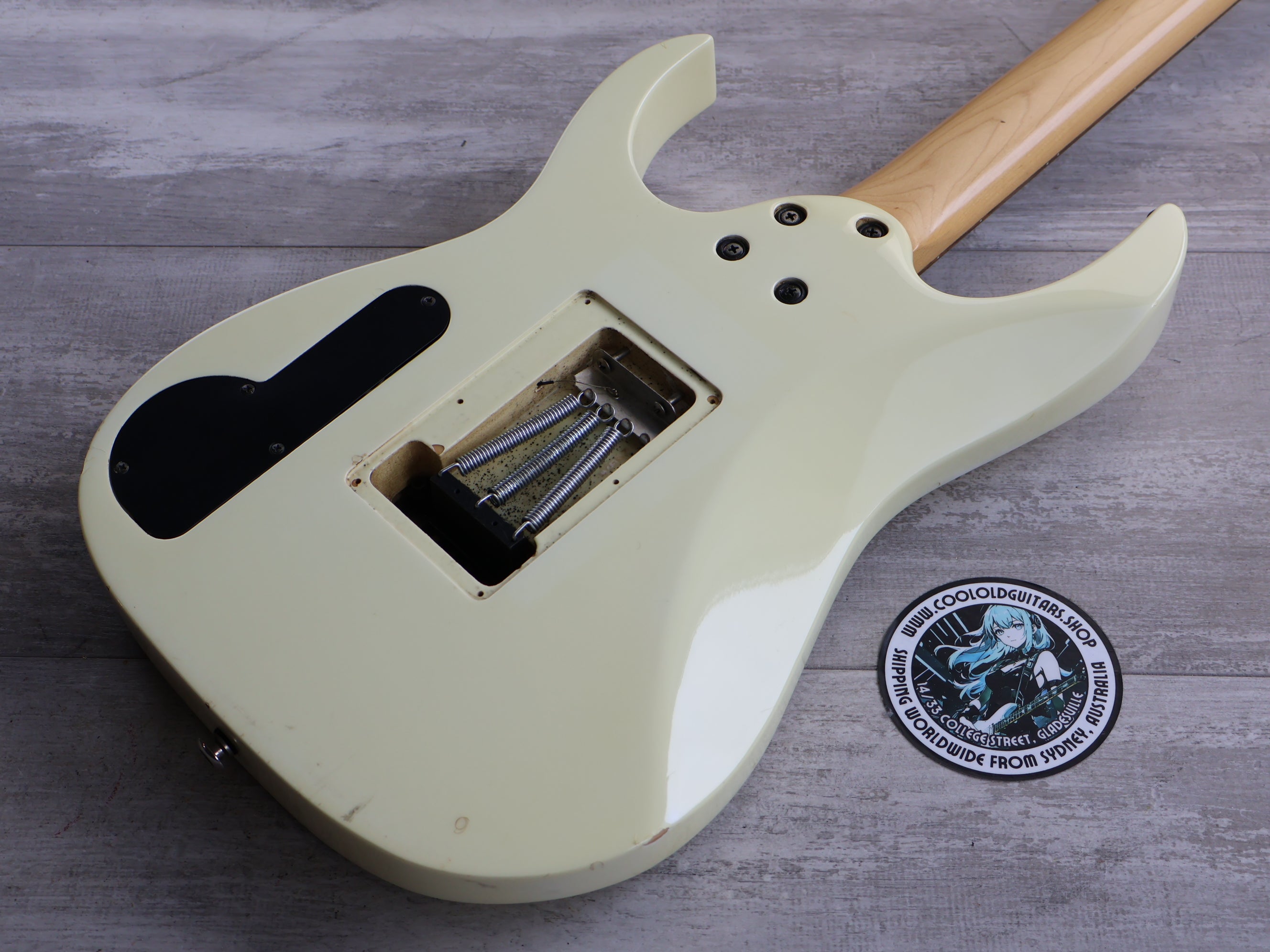 1997 Ibanez Japan PGM30 Paul Gilbert Signature Model (White