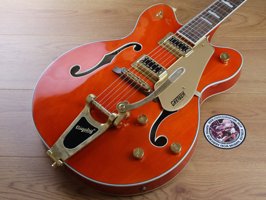 2022 Gretsch G5422TG Electromatic Classic HollowBody Double-Cut w/Bigsby (Orange)