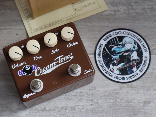 G2D Cream-Tone Dual Overdrive/Boost Pedal