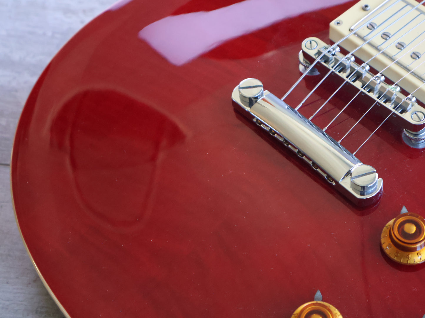 2019 Tokai ALS68 Love Rock Les Paul Standard (Transparent Red)