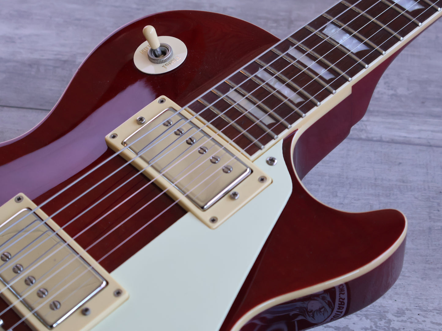 2019 Tokai ALS68 Love Rock Les Paul Standard (Transparent Red)