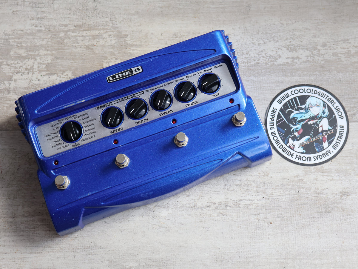 Line 6 Modulation Line 6 MM4 Modulation Modeler Multi Effects – Cool Old Guitars