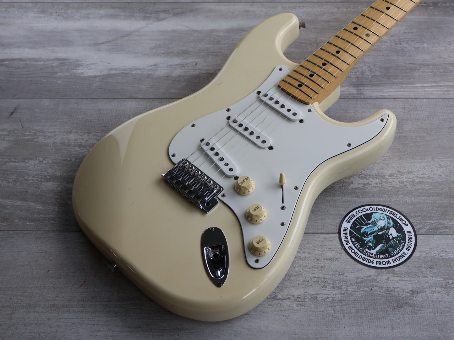 2004 Fender Japan ST72-58US '72 Reissue Stratocaster (Vintage White)