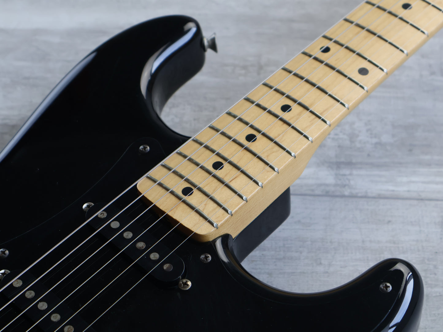 1988 Fender Japan ST-456 "E Series" Stratocaster (Black)