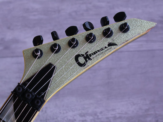 1991 Charvel Japan SL-140-HH Neckthrough Soloist (Platinum Pearl)