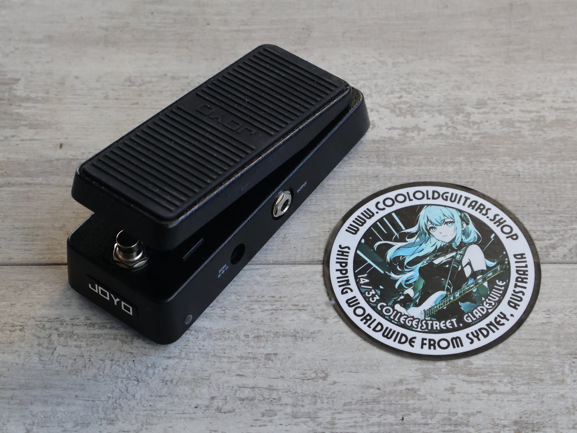Joyo Wah 1 Classic Wah & Volume Guitar Effects Pedal – Cool Old Guitars