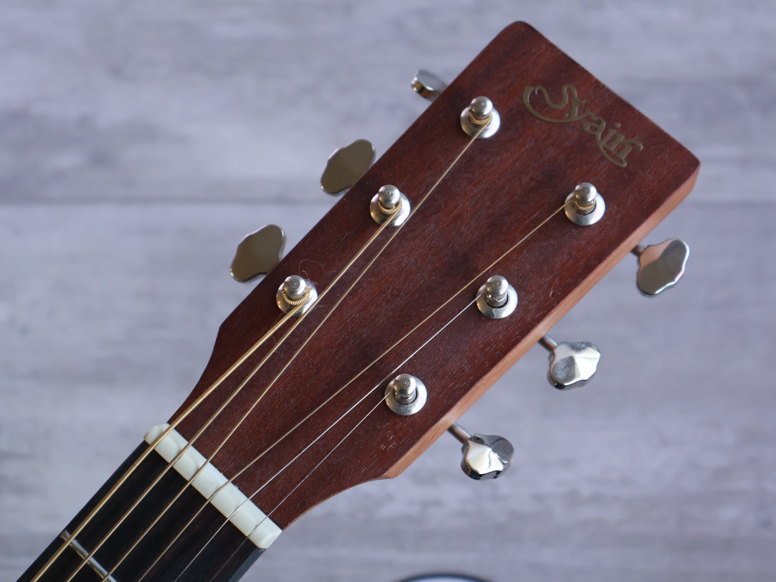 S Yairi YM-02/NTL Travel Acoustic Guitar (Natural) – Cool Old Guitars